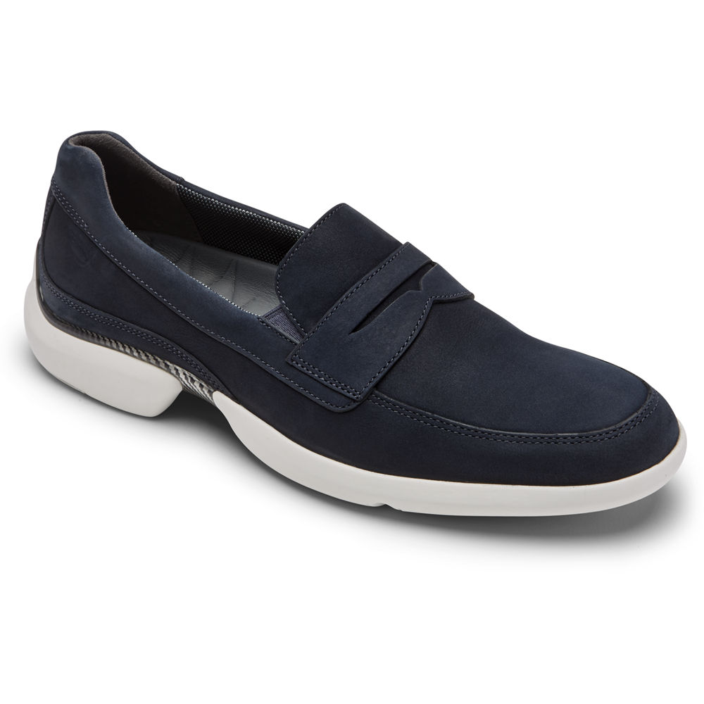 Rockport Loafers Herre Blå - Total Motion Advance Penny - JGPA50829